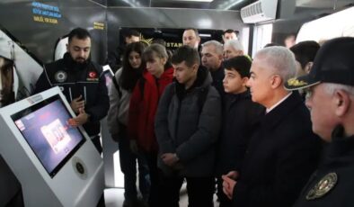 NARKO Tır Kırklareli’nde Ziyarete Açıldı