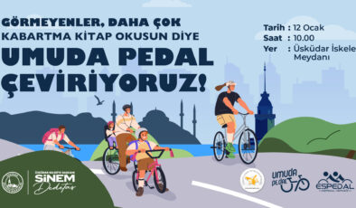 ÜSKÜDAR’DA UMUDA PEDAL ETKİNLİĞİ