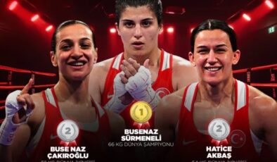 Busenaz Sürmeneli Üst Üste Üçüncü Kez Dünya Şampiyonu