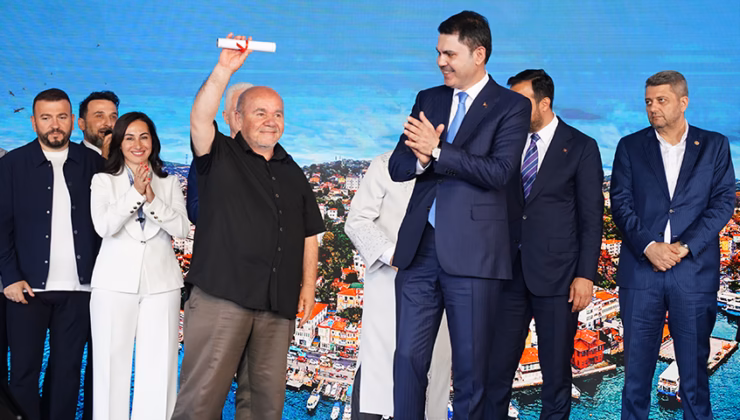 BAKAN KURUM, BEYKOZ’DA TAPU DAĞITIM TÖRENİ’NE KATILDI